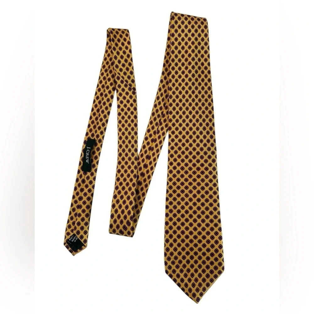 J. Crew English Silk Men's Neck Tie Size 3.5 x 57